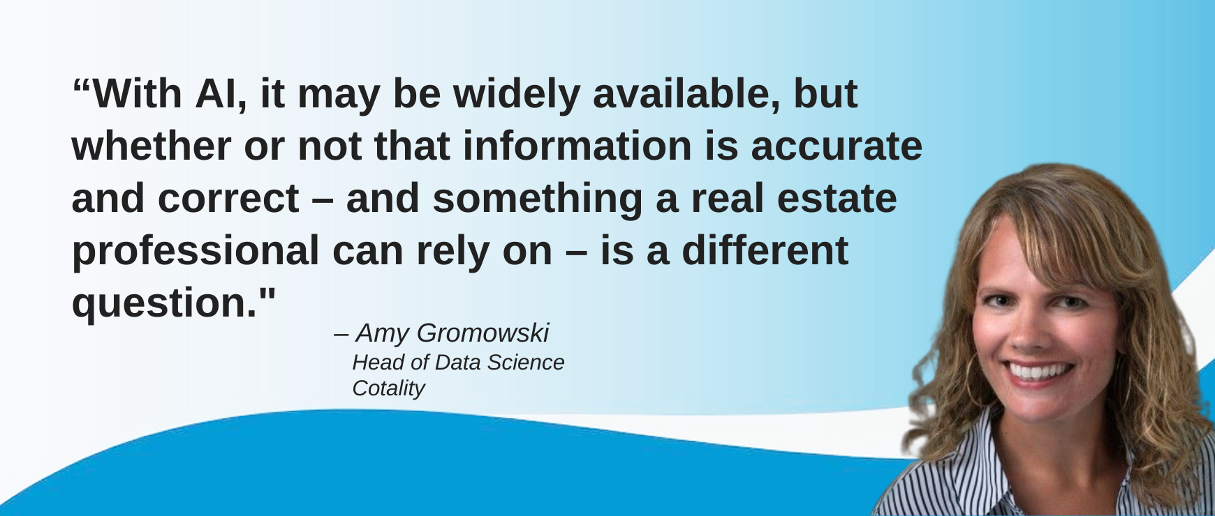 AI Quote of the Week Amy Gromowski